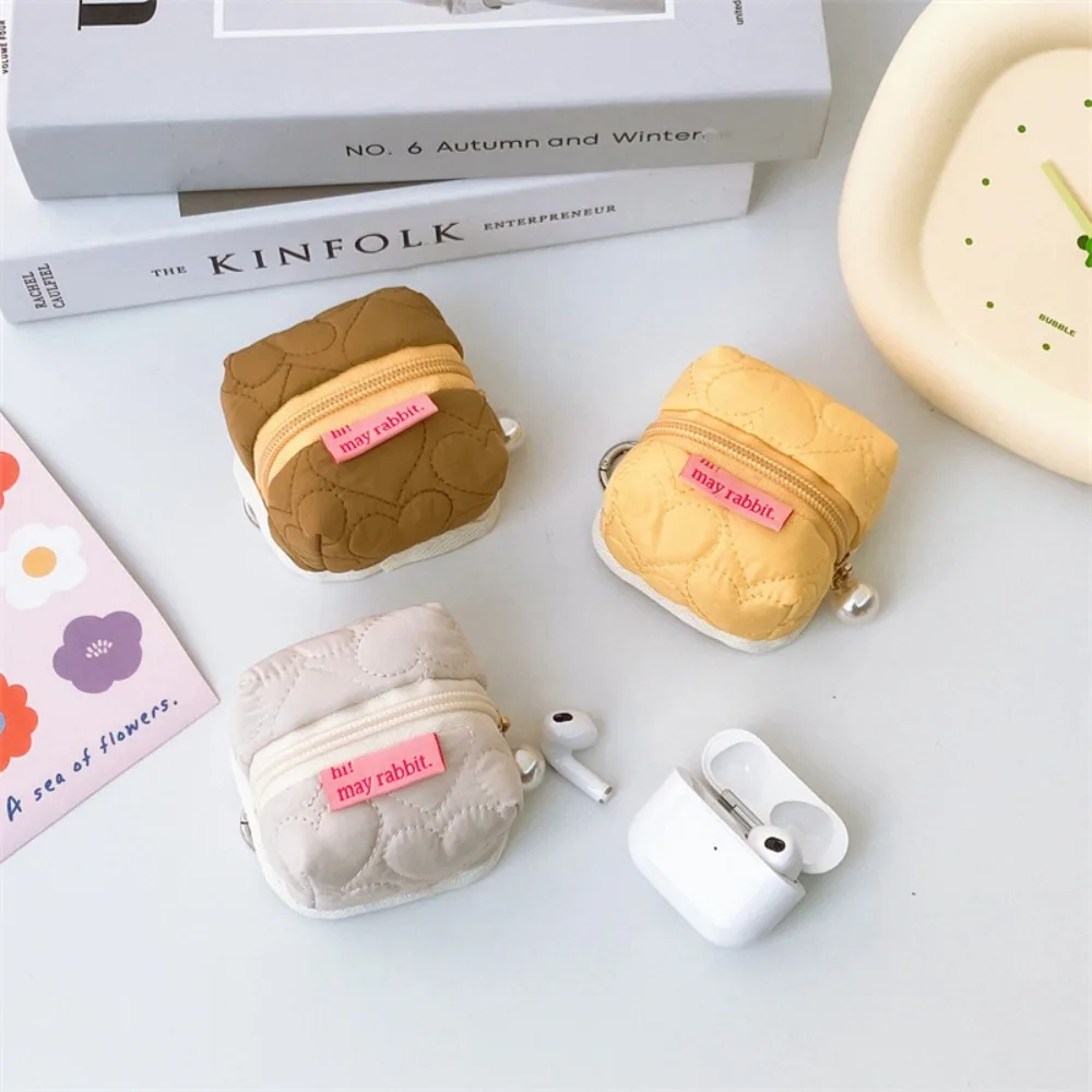 Key Bag Earphone Pouch Bluetooth Earphone Bag Fashion Small Tent Cute Coin Purse Colorful Kawaii Mini Storage Bag Data Cable