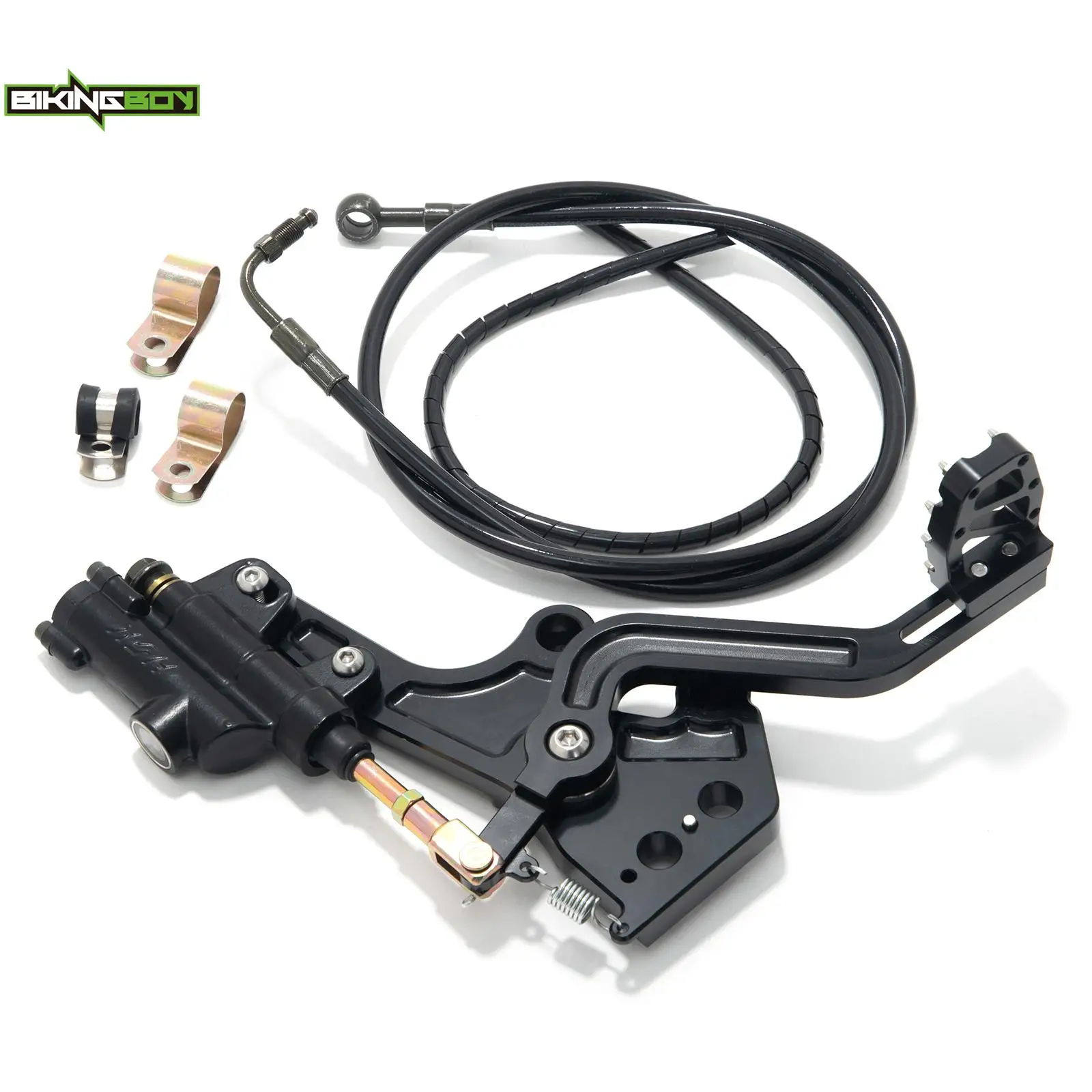 BIKINGBOY Hydraulische Hinterradfußbremse für Talaria Sting Elektro-Dirtbike Offroad MX Aluminium CNC – Detail 6