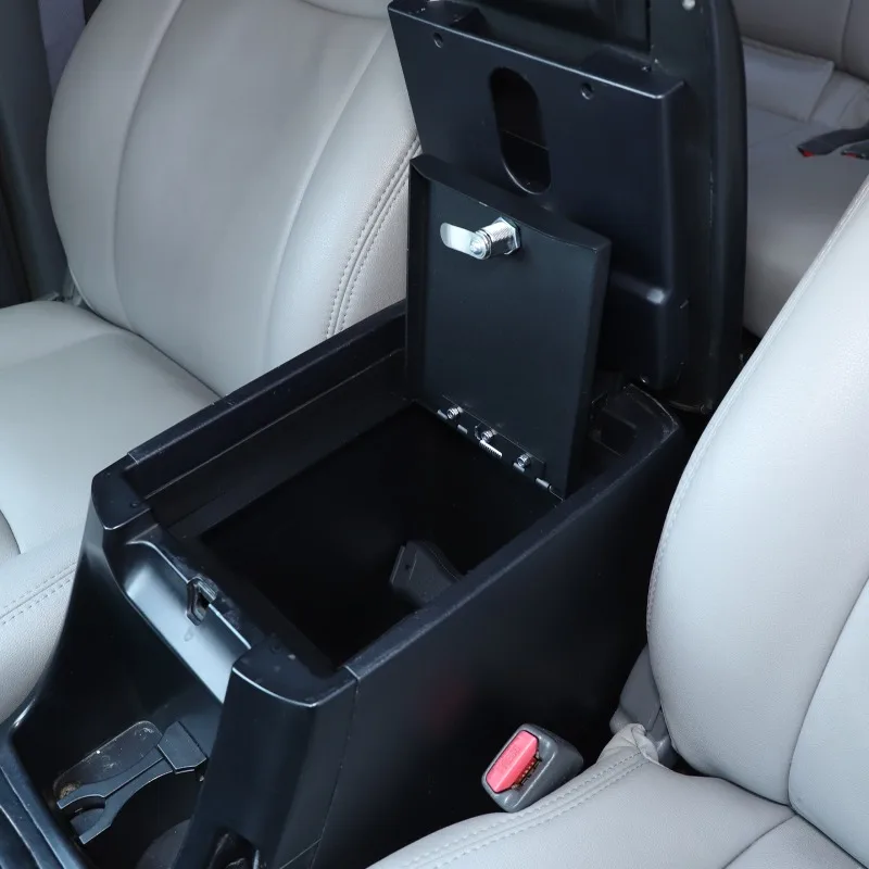 Carbon Steel Center Console Armrest Safe Car Combination Safe  2003-2009 Toyota Prado  Car Combination Safe  Car Accessories