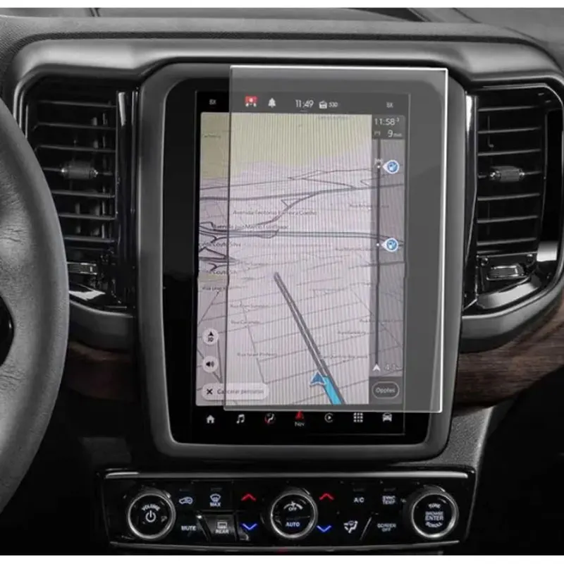 

Защитная пленка для Fiat Toro PET, пленка для защиты экрана 2022, пленка для GPS-навигации, Заправка для ЖК-экрана, пленка против царапин