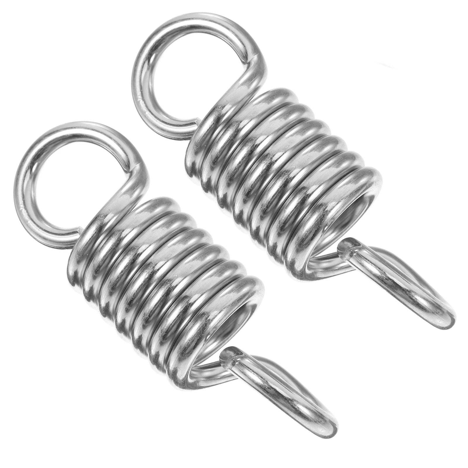 2Pcs Swing Chair Spring Replacement Metal Hammock Hanging Supplies Durable Easy Installation Spring for Egg Chair