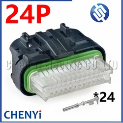 24 Pin Automotive waterproof connector ECU Wire harness plug 12129225 For GMC