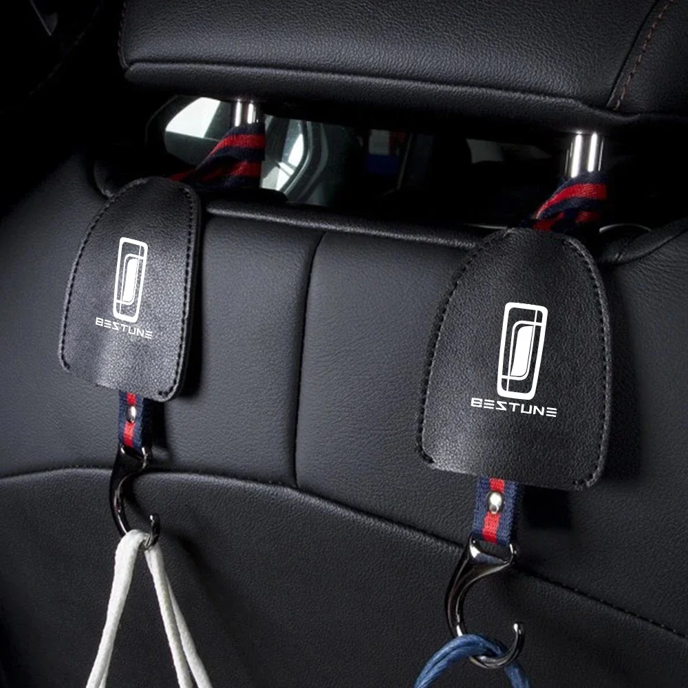 For Bestune T77 Pro T33 NAT T99 B70 X70 T55 B30 B50 B90 X40 X80 E01 Car Seat Headrest Hanger Hooks Auto Storage Accesssories
