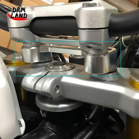 G310 GS 오토바이 라이저 상승 핸들 증가 핸들 바 어댑터, BMW G310GS G310R 2017-2023 용 핸들 라이저 액세서리