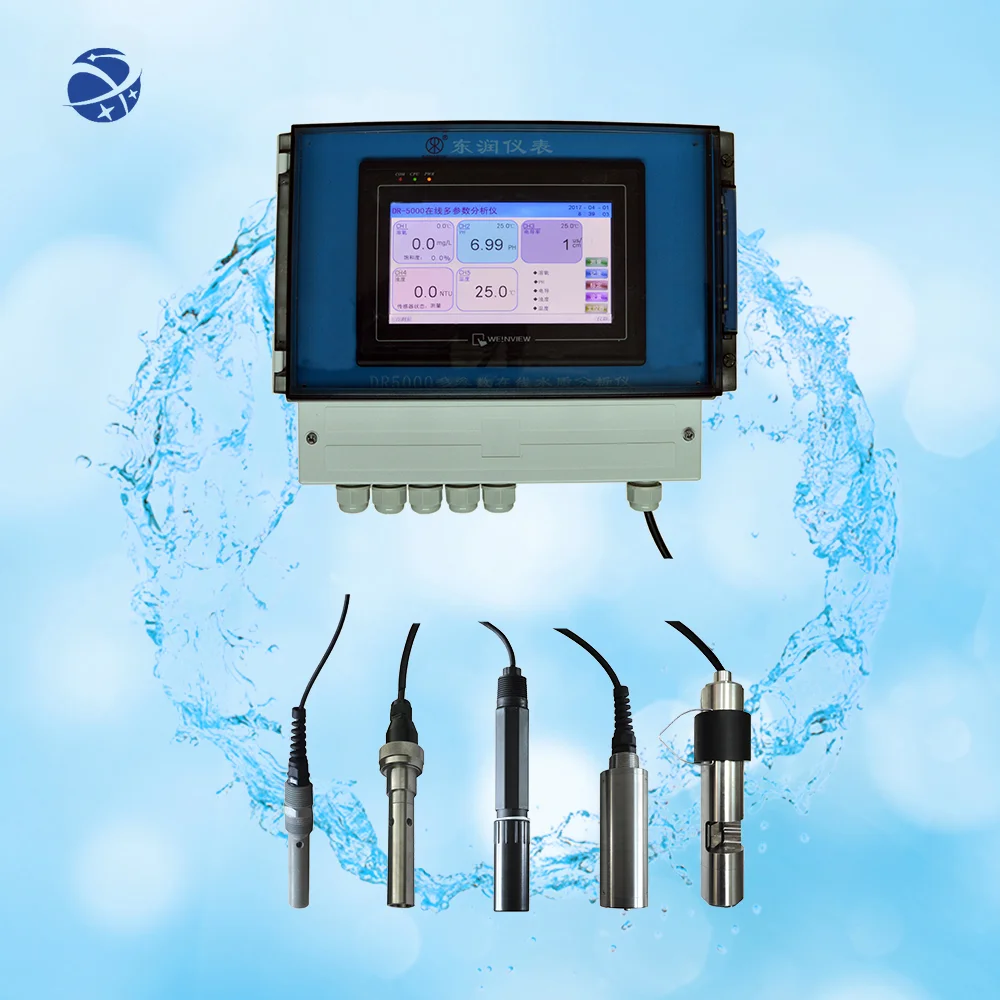 YUNYI Online multiparameter water quality meter PH/conductivity/DO meter