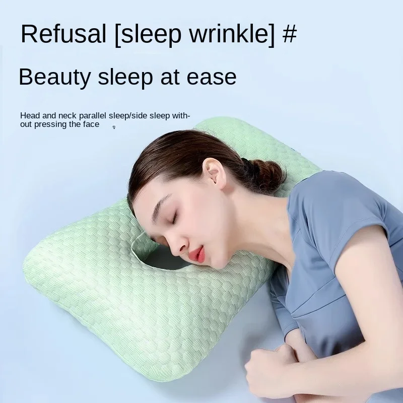 Pillow, Side Sleep Piercing Ear Pillow, Special Elf Ear Cup Pressure-Resistant …