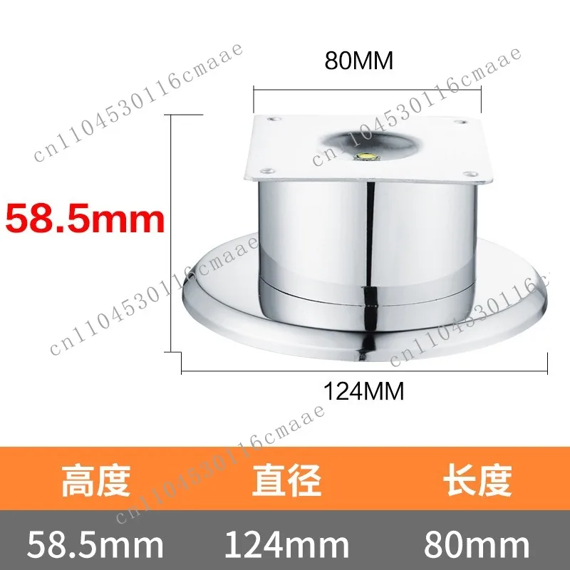 Cold rolled steel furniture support foot load-bearing TV table leg cabinet sofa foot cabinet heightening bed bracket