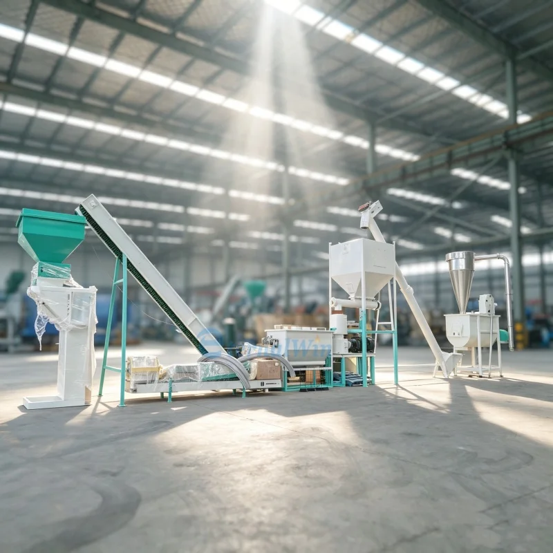Poultry Livestock Feed Pellet Production Line for Chicken Duck Sheep Cattle Pig