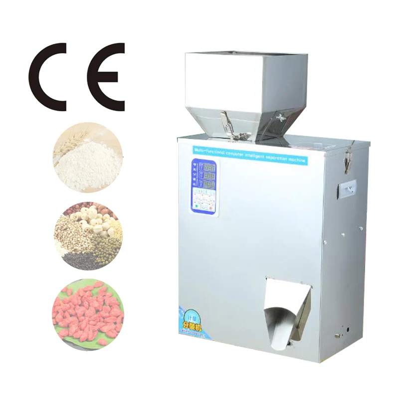 

500g/999g Granule Powder Filling Machine Automatic Weighing Machine Medlar Packaging Machine for Tea Bean Seed Particle