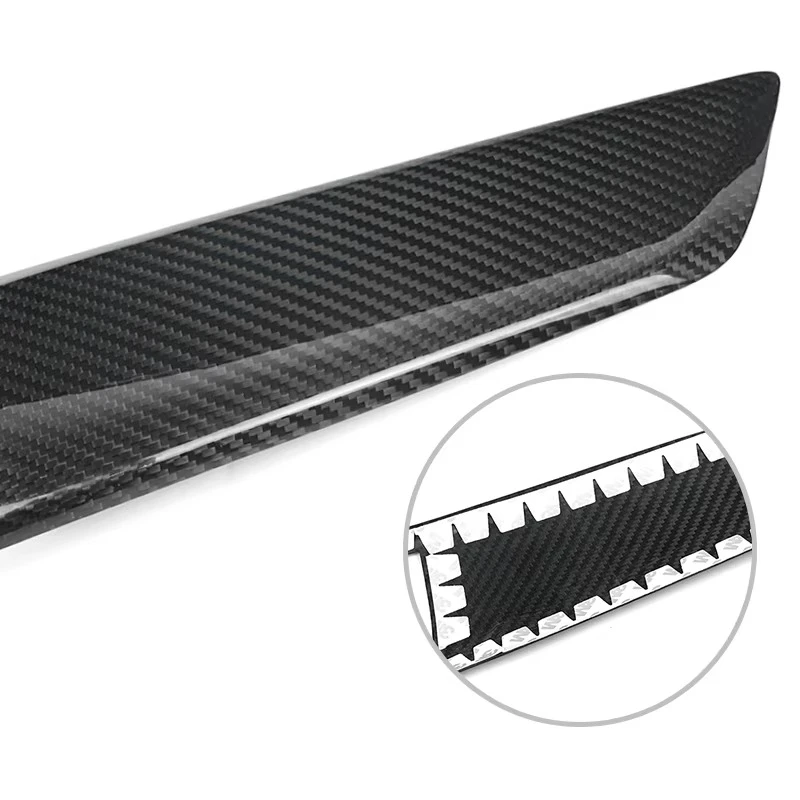 Carbon Fiber for Car Central Control Instrument Panel Trim Sticker Interior