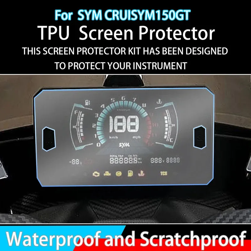 

Для SYM CRUISYM150GT CRUISYM 150 GT мотоциклетная пленка спидометр прозрачная защитная пленка