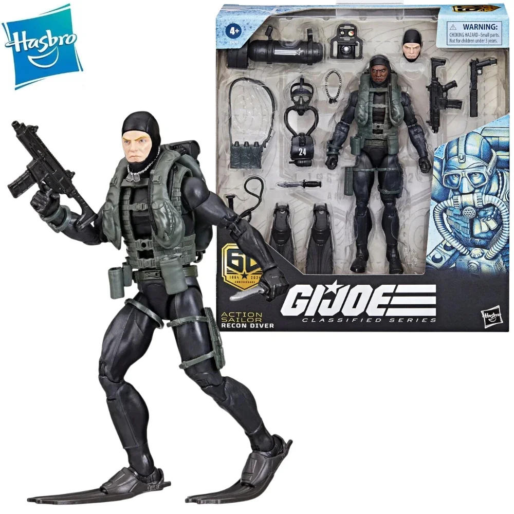 

Hasbro G.I. Joe Original Series Recon Diver 6inch(15CM) Birthday Gift Model Toys Hobby Gift Children Toys