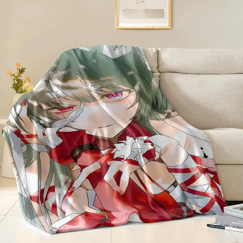 Wuthering Waves Phrolova Throw Soft Flannel Throw Blanket for Sofa Bed Couch Air Conditioning Blanket for Office Naps Home