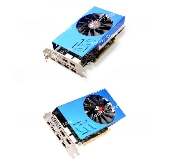 Multi-Screen Graphics Card 6 Screens 6 Ports Lock Screen RX580/R7350 Stock Futures Splicing Fusion 6 HDMI Interfaces