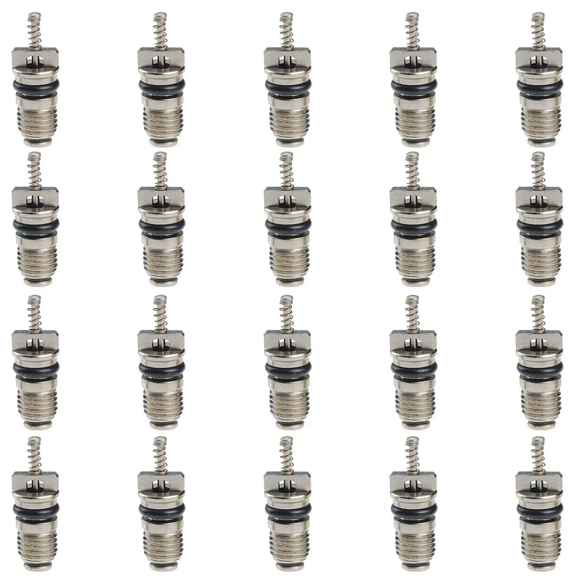 

20Pcs Air Conditioning Core High Bearing Oilproof Corrosion Resistant Refrigerant Core Leak Replacement