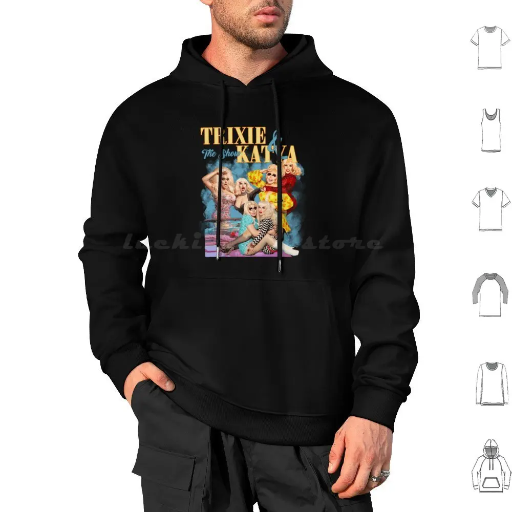 Trixie And Katya Vintage Hoodies Long Sleeve Katya Katya Zamolodchikova Trixe Trixie And Katya Trixie Drag Race Trixie