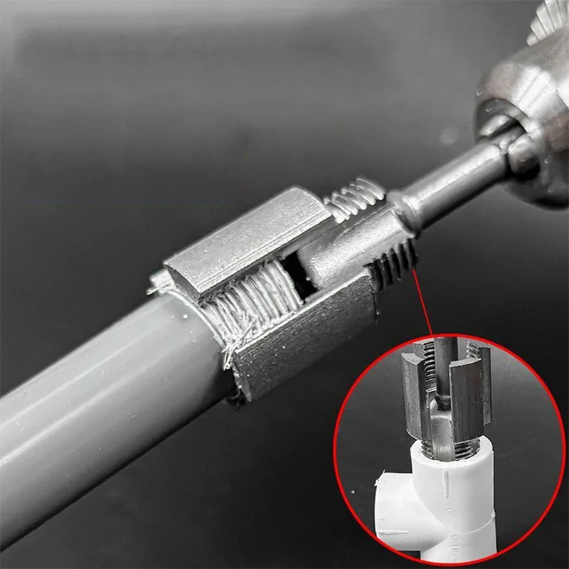 * New! 1/2inch 3/4inch PPR/PVC Water Pipe Threader Tapping ToolInternal Thread External Thread Integrated Water Pipe Wire Opener