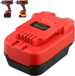 for DeWalt to for Bauer Adapter for DeWalt 18V 20V for Milwaukee 18v Li-ion Battery Convert to for Bauer 20V Li-ion Power tools