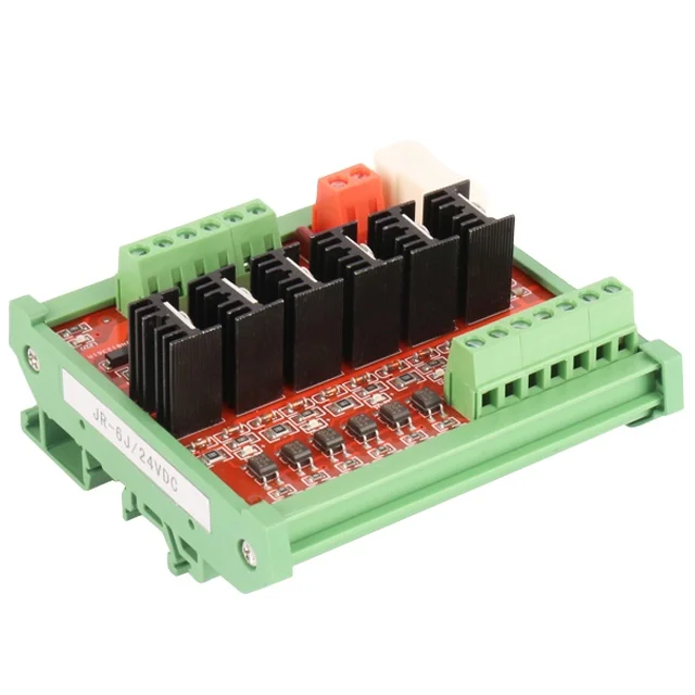 

3 шт. 6-канальный 12 В постоянного тока 24 В постоянного тока 5A NPN PNP MOSFET модуль усилителя Breakout модули реле мощности плата для ПЛК