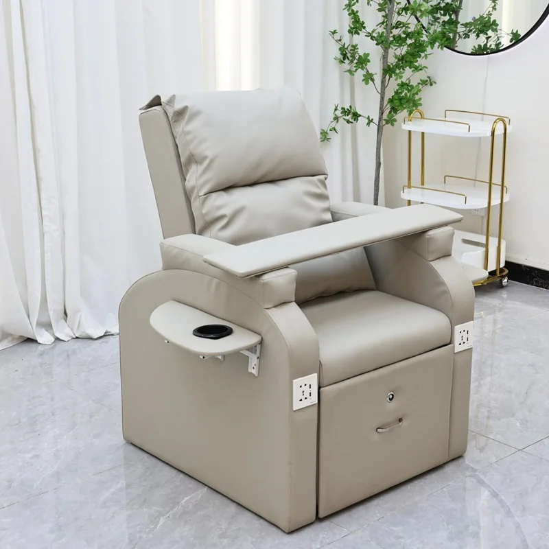 

Новое дизайнерское кресло для маникюра и педикюра с массажем и гидромассажной ванной для ног, автоматическим сливом воды, мебель для салонов красоты