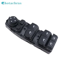 For BMW 5 6 Series F06 F07 F10 F11 X3 F25 Driver Side Window Lifter Switch Master Control Button 61319241956 61319241955