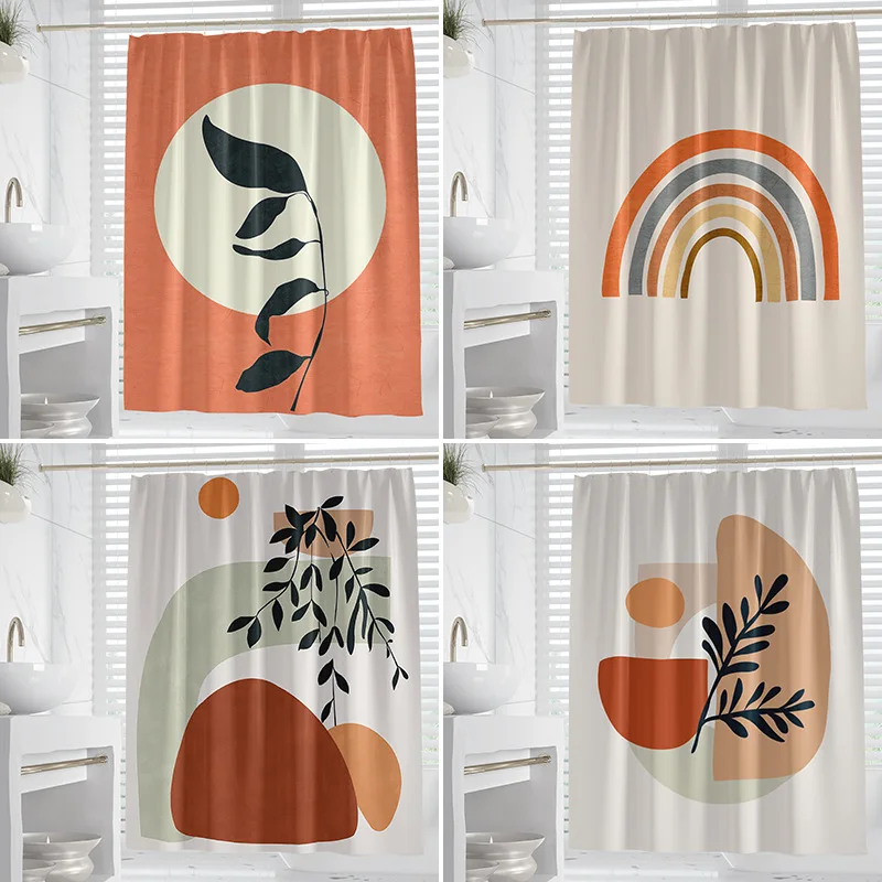 

Моранди растения и цветы моющиеся грязеотталкивающие занавески для душа насадка для душа водонепроницаемая полиэстеровая занавеска для ванны для домашнего декора