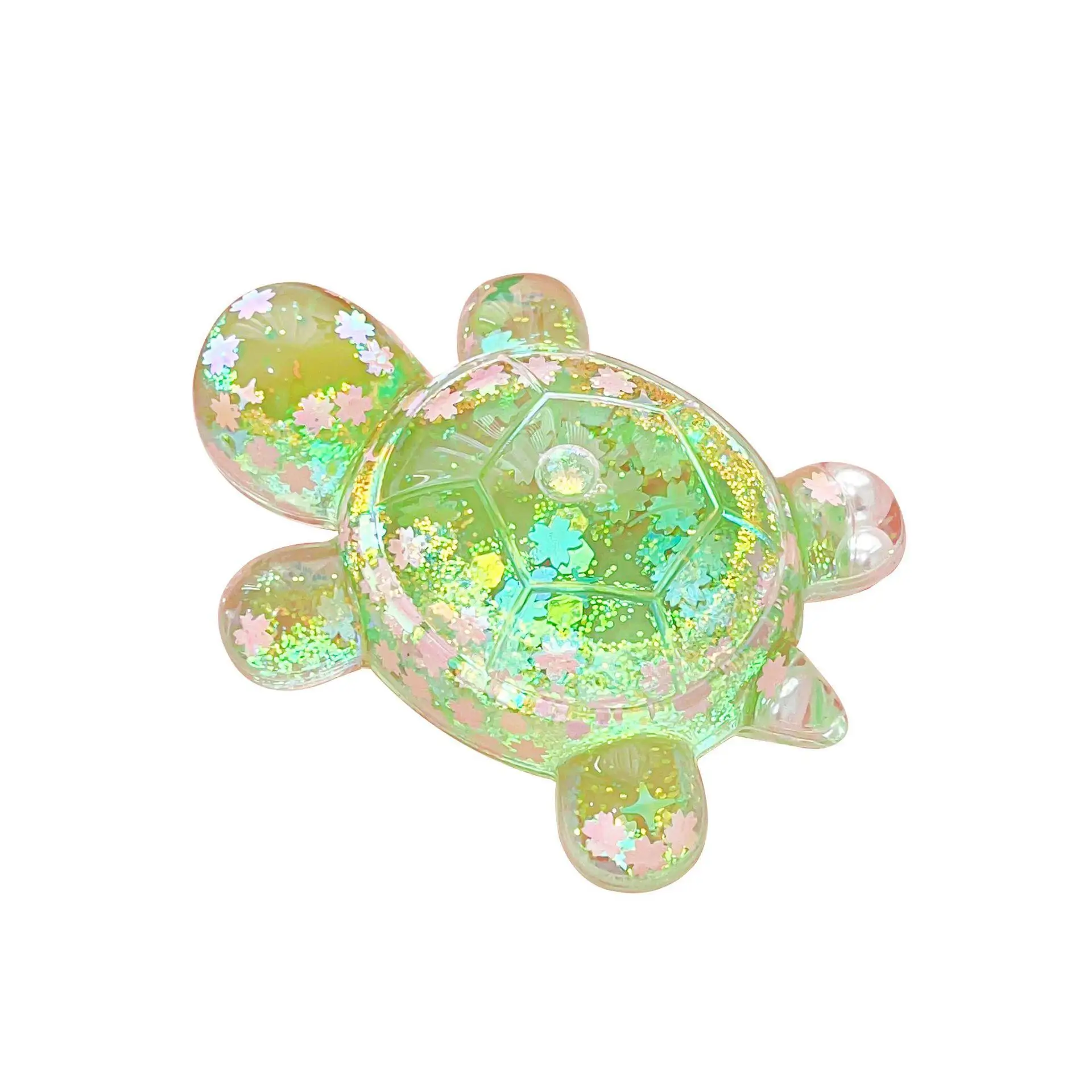 

Flash Stars Quicksand Cartoon Large Turtle Ornaments Office Desktop Ornaments