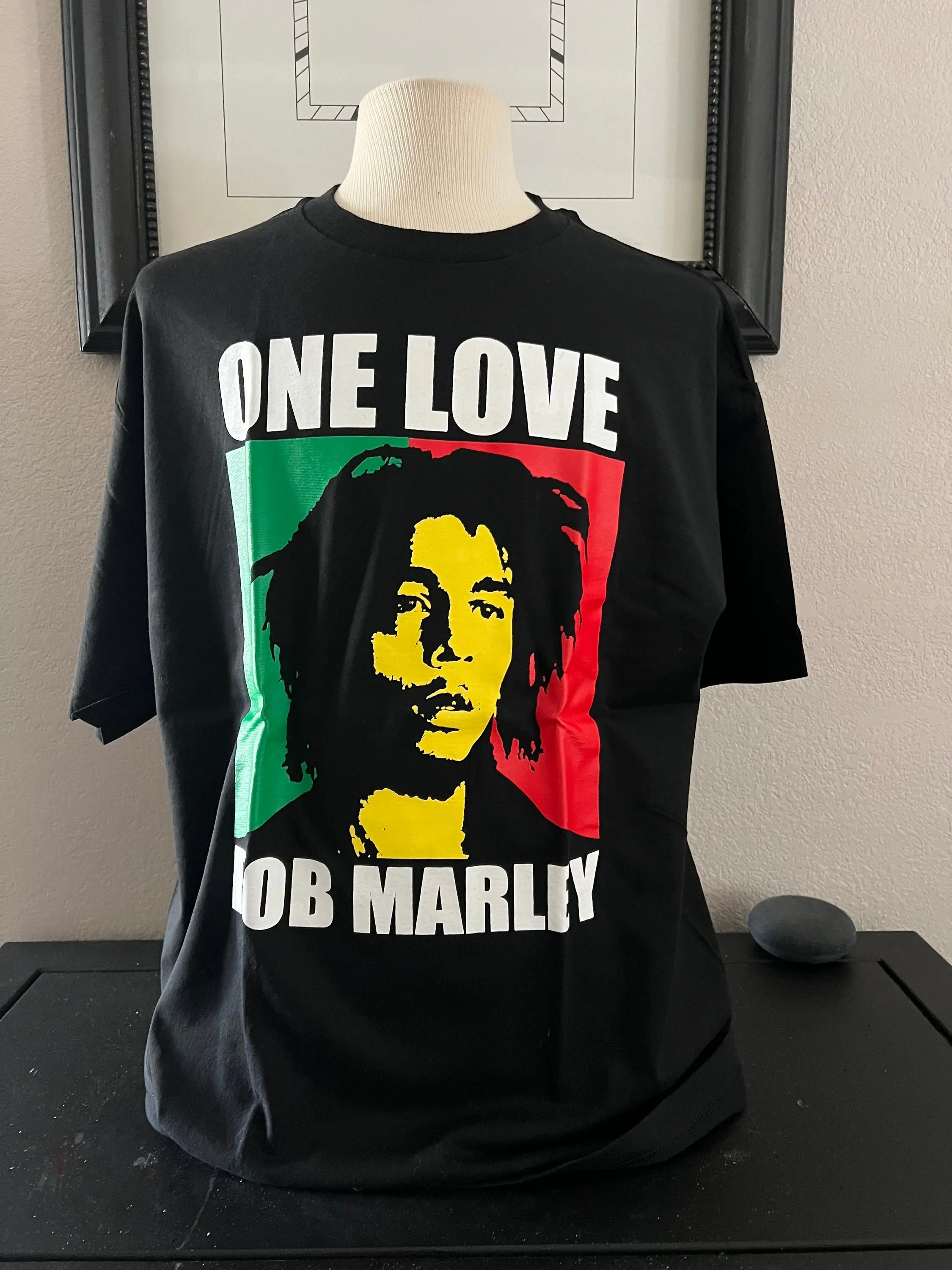 Bob Marley one love short sleeve shirt