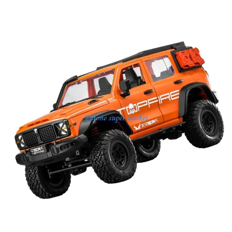 Véhicule tout-terrain télécommandé 090B 4WD, robot sur chenilles à échelle 1/12 avec corps en métal robuste pour enfants