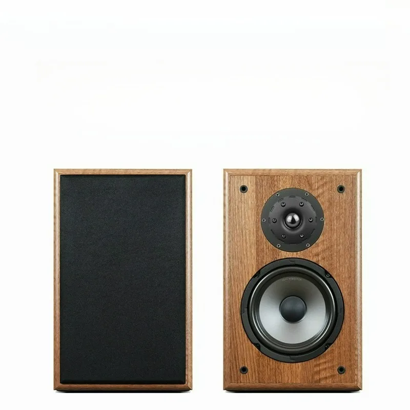 6.5 inch speaker HIFI fever speaker passive two frequency high fidelity home wooden bookshelf speaker