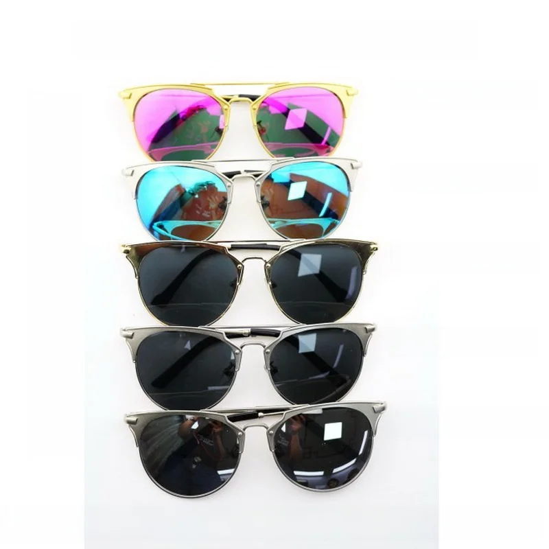 novos-Oculos-de-sol-polarizados-coreanos-da-moda-com-armacao-redonda-em-liga-de-cobre-pura-para-miopia-com-lentes-coloridas