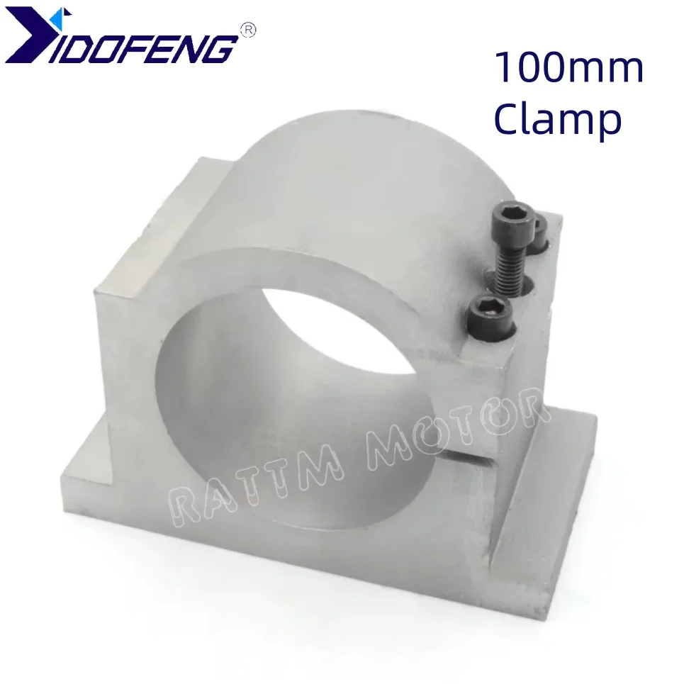 3KW ER20 Water Cooled Spindle Motor 220V 12A 24000rpm&3KW HY VFD&100mm Bracket&80W Water Pump&5m Pipe&Collet