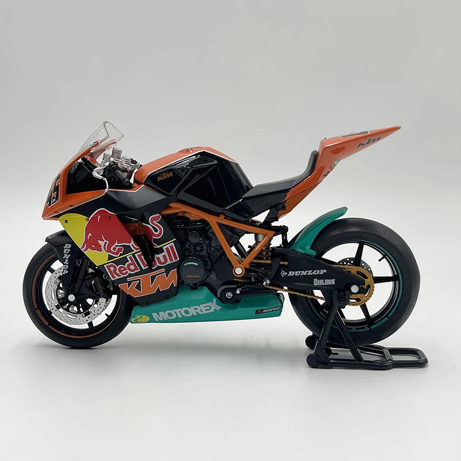 1:12 Diecast Motorcycle Model Toy 45# Bike Miniature Replica For Collection