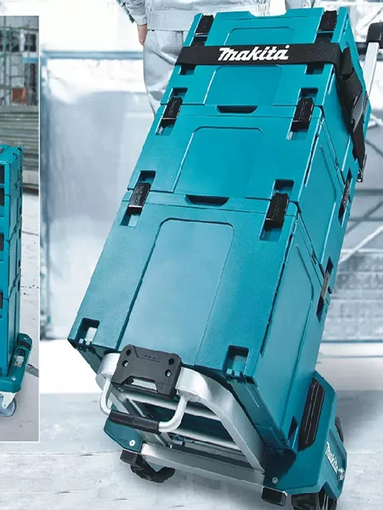 Makita toolbox industrial grade stacking plus combination tool storage box caja de herrámientas 공구함하드케이스