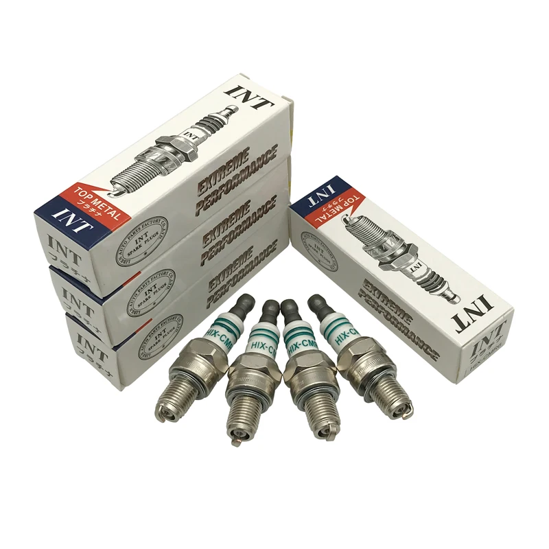 

2 4 pcs IRIDIUM spark plug HIX-CMR6 for 3365 CMR7H TR14C RZ7C GX35 USR7AC CANDEL TR15C 965 31916-Z0H-003 CMR6H CMR5H BUJIA