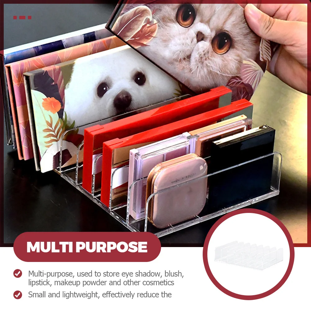 

2 Pcs Organizer Storage Box Lipstick Holders and Organizers Tray Makeup Skincare