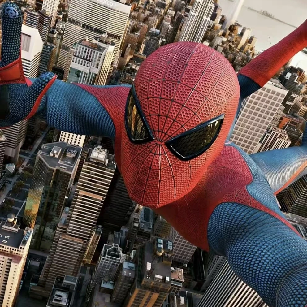 

New Spider-Man V1 V2 Handcrafted High-Quality Mask Spiderman Garfield'S Version Peter Parker Amazing Halloween Cosplay Xmas Gift