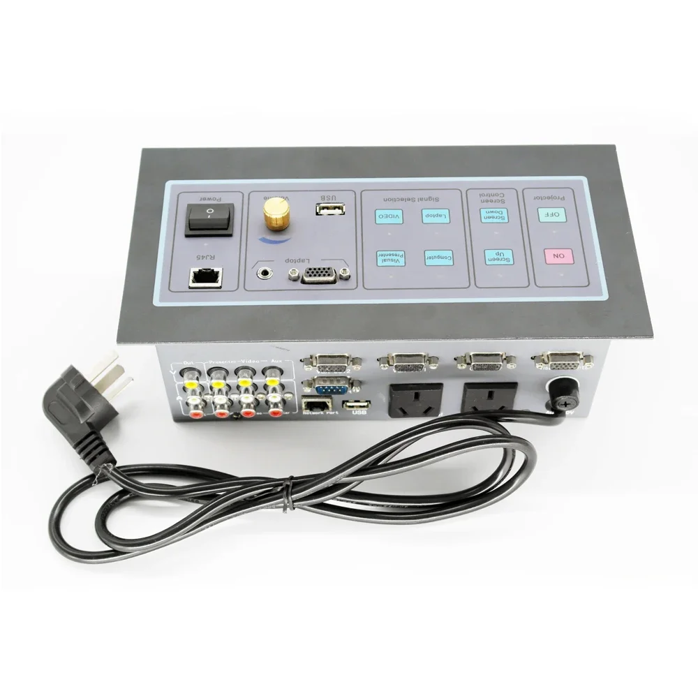 

2026 Central controller/ multimedia controller for classroom/Audio Visual VGA podium Control System