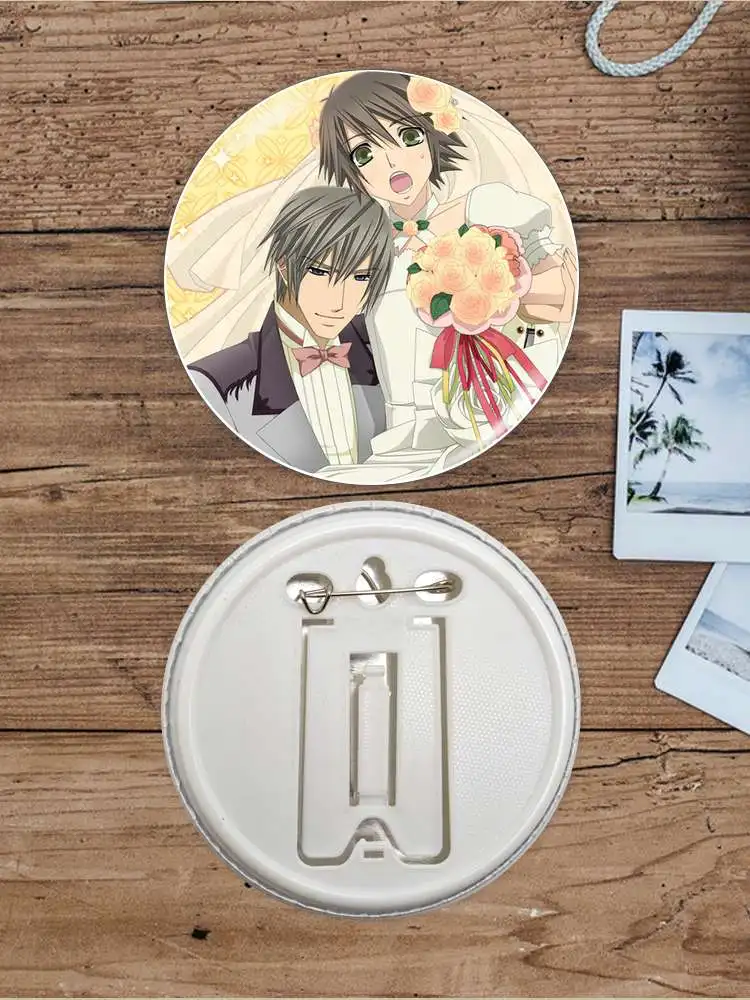 Junjou Romantica Game Anime Character Badge Brooch anchor Peripherals Pin Metal Chest tag Trinket Pendant Fashion Lapel