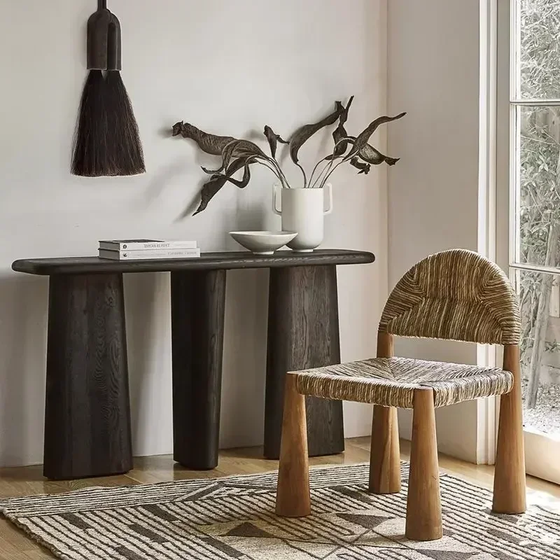 

Стол-консоль TAO Tao в юго-восточноазиатском стиле, уникальной формы, из массива дерева