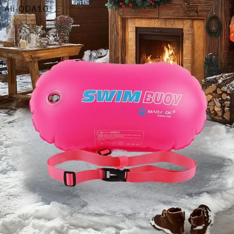 

Swimming Pool Buoy Tow Floats Inflatable Life Saving Swim Buoy PVC Inflated Air Drying Bag Drift Bag Pool Accessory Open Water