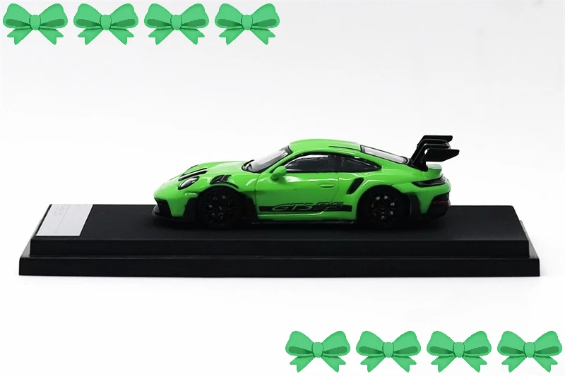 Time Micro 1:64 GT3 RS Green Alloy Vehicle Collectible Car Model