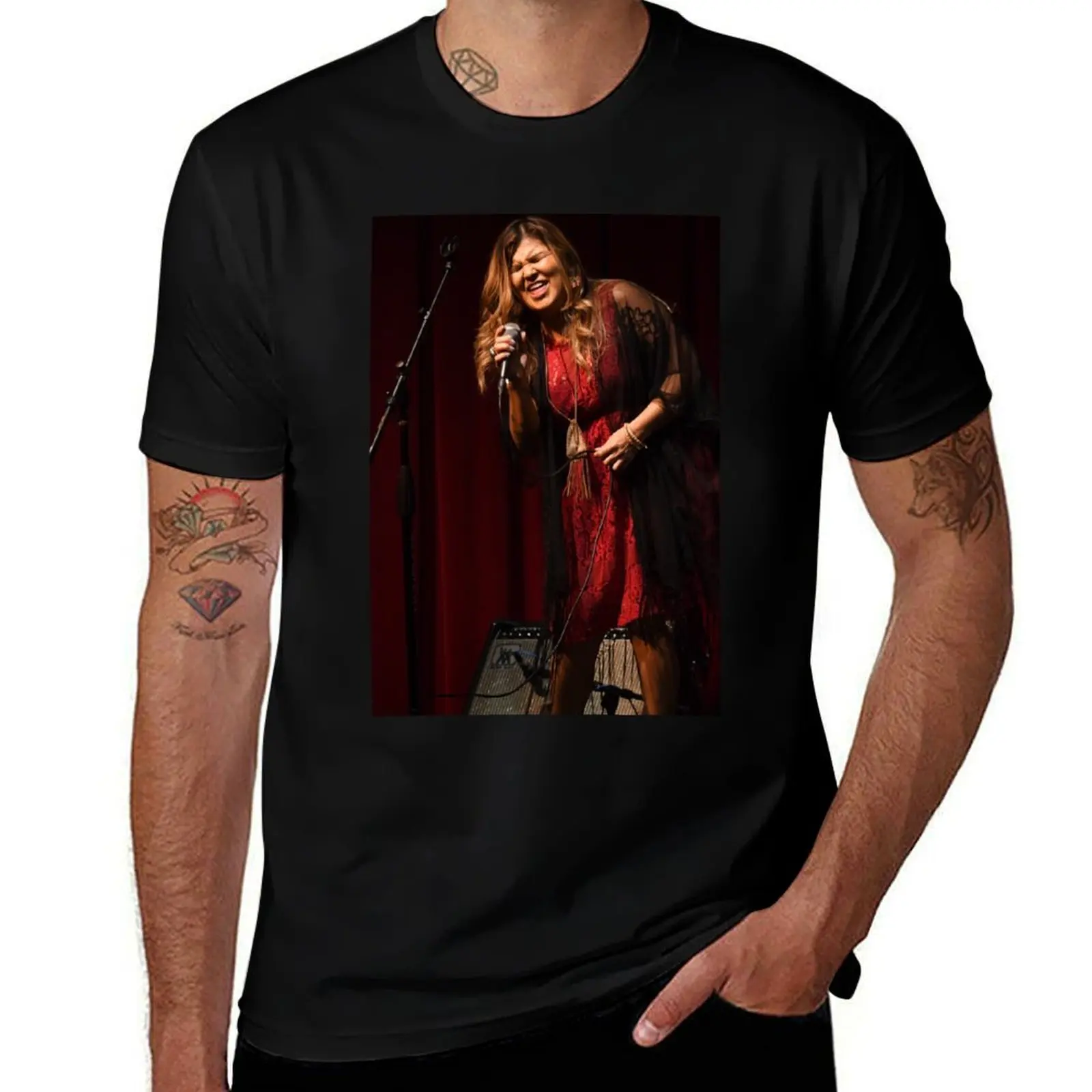

Crystal Shawanda - Photograph T-Shirt graphic shirts cheap stuff football t shirt sublime mens designer t shirt