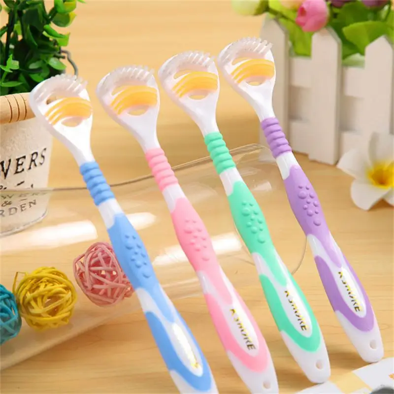 Care Cleaner Brush Scraper Oral Tongue Clean Breath Health Tool For Adults limpieza lengua Clean Tongue Tools wholesale