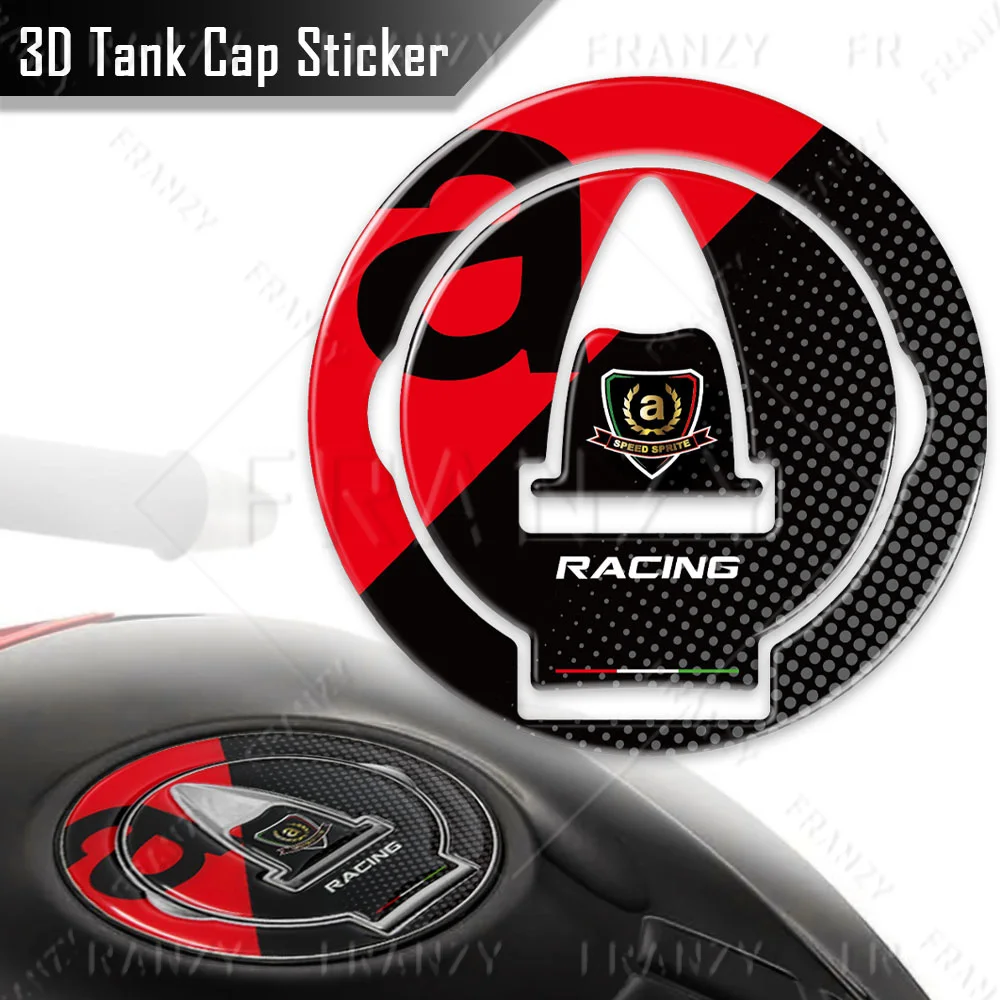 3D Motorcycle Fuel Tank Cap Sticker Protection Decals For Aprilia RSV4 Tuono V4 1100 Factory Caponord1200