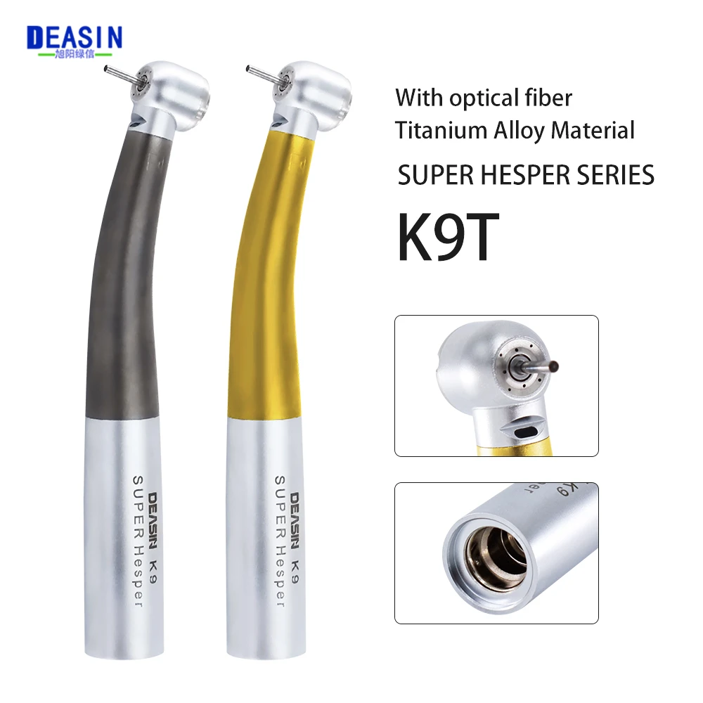 

Dental Titanium Alloy Handpiece Fiber Torque Head Air Turbine High Speed Ceramic Bearing for KaVo 2/4/6 Hole Dentist Tool