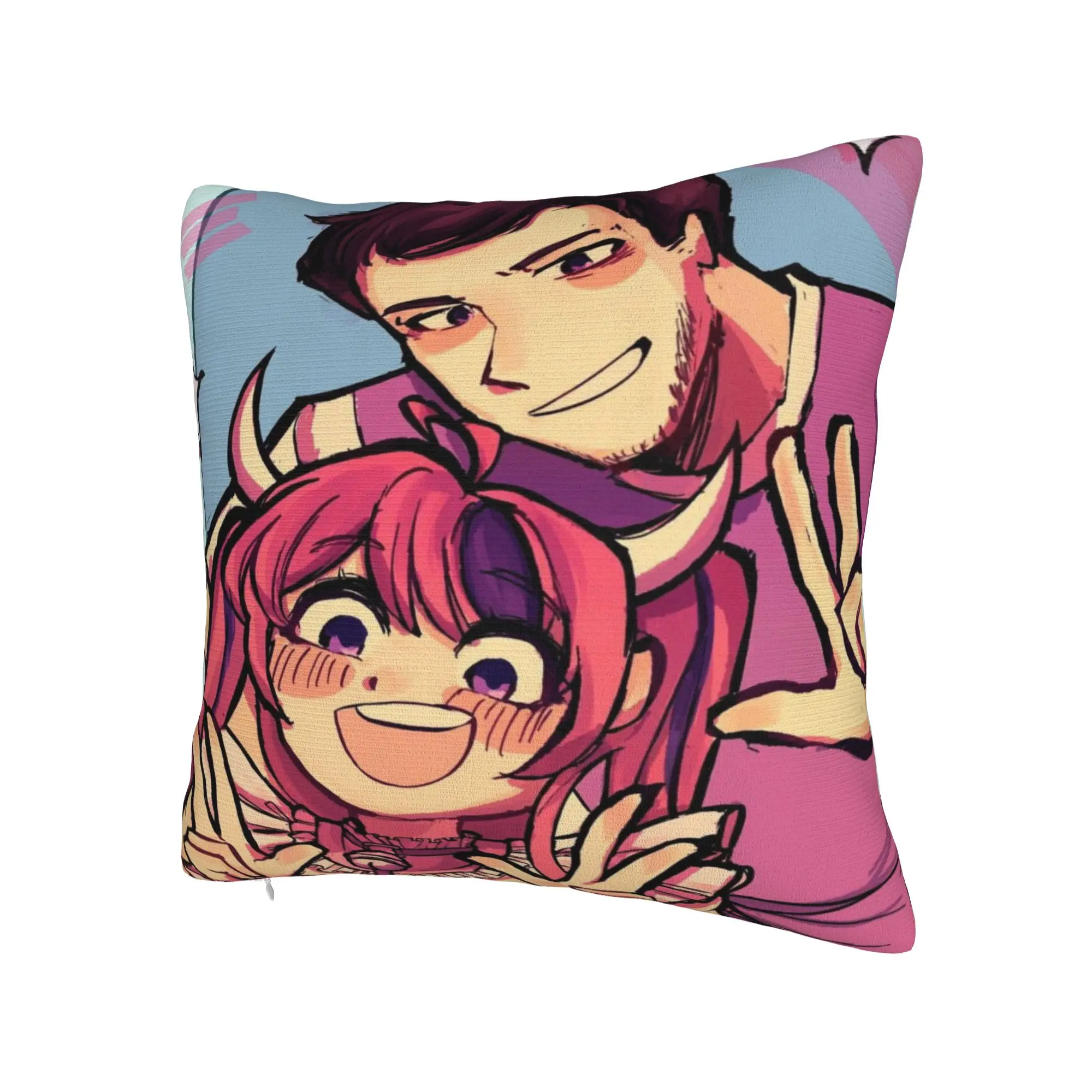 Ironmouse Vtuber Pillow Cover  Vintage Pillow Case For Wedding Party Home Decor Print Pillowcases Birthday Gift