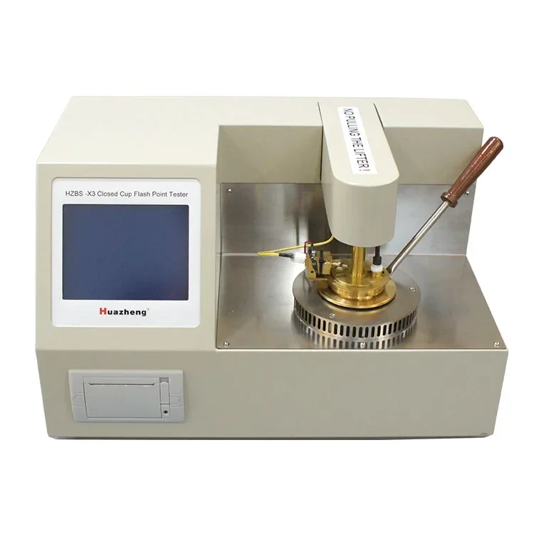 Huazheng Electric Cleveland closed Cup Flash Point Tester Price fully automatic pensky martens flash point tester