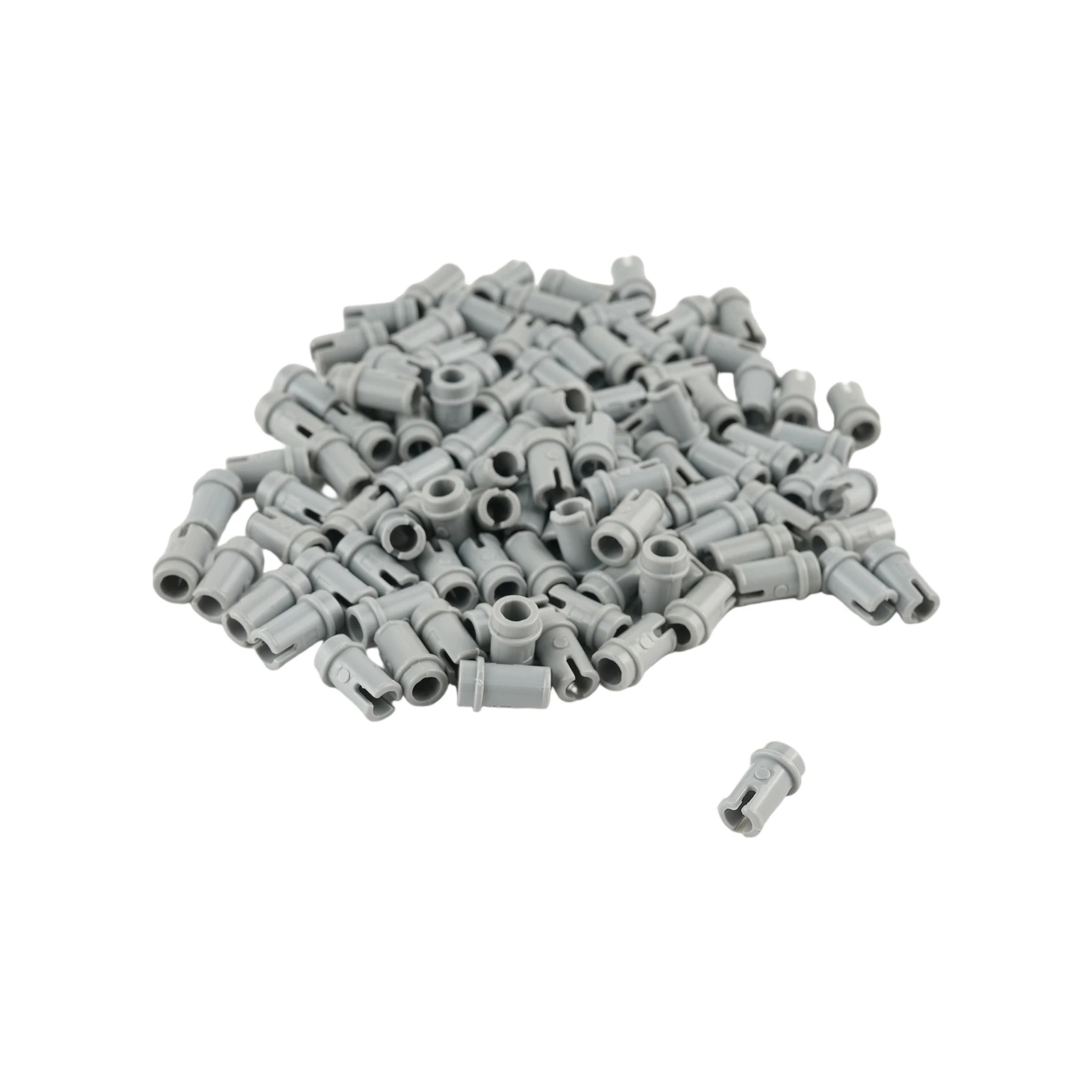 50 STKS 1/2 Pin Montage Technologie Bouwstenen Onderdelen Glad 3/4 Pins 4274 DIY Plug Aansluiting Speelgoed MOC Bricks Accessoires