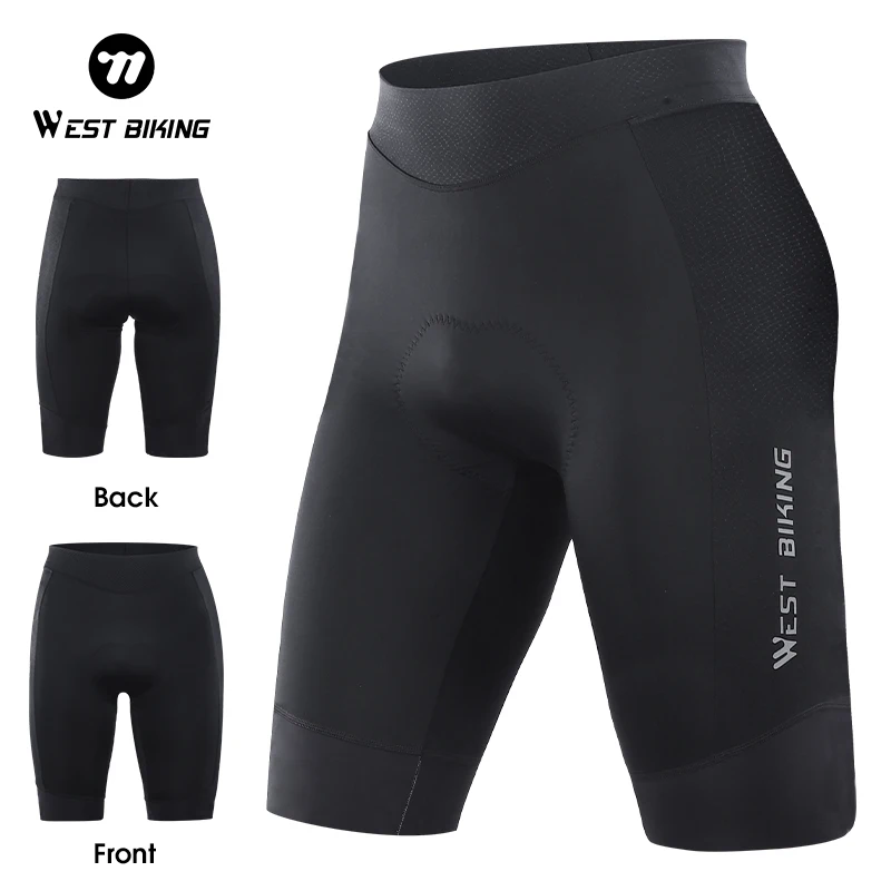 

WEST BIKING Summer Cycling Shorts Man Woman Sports Sweat-Absorbing Quick Drying Short Pants MTB Road Bike Legging with Shock Pad